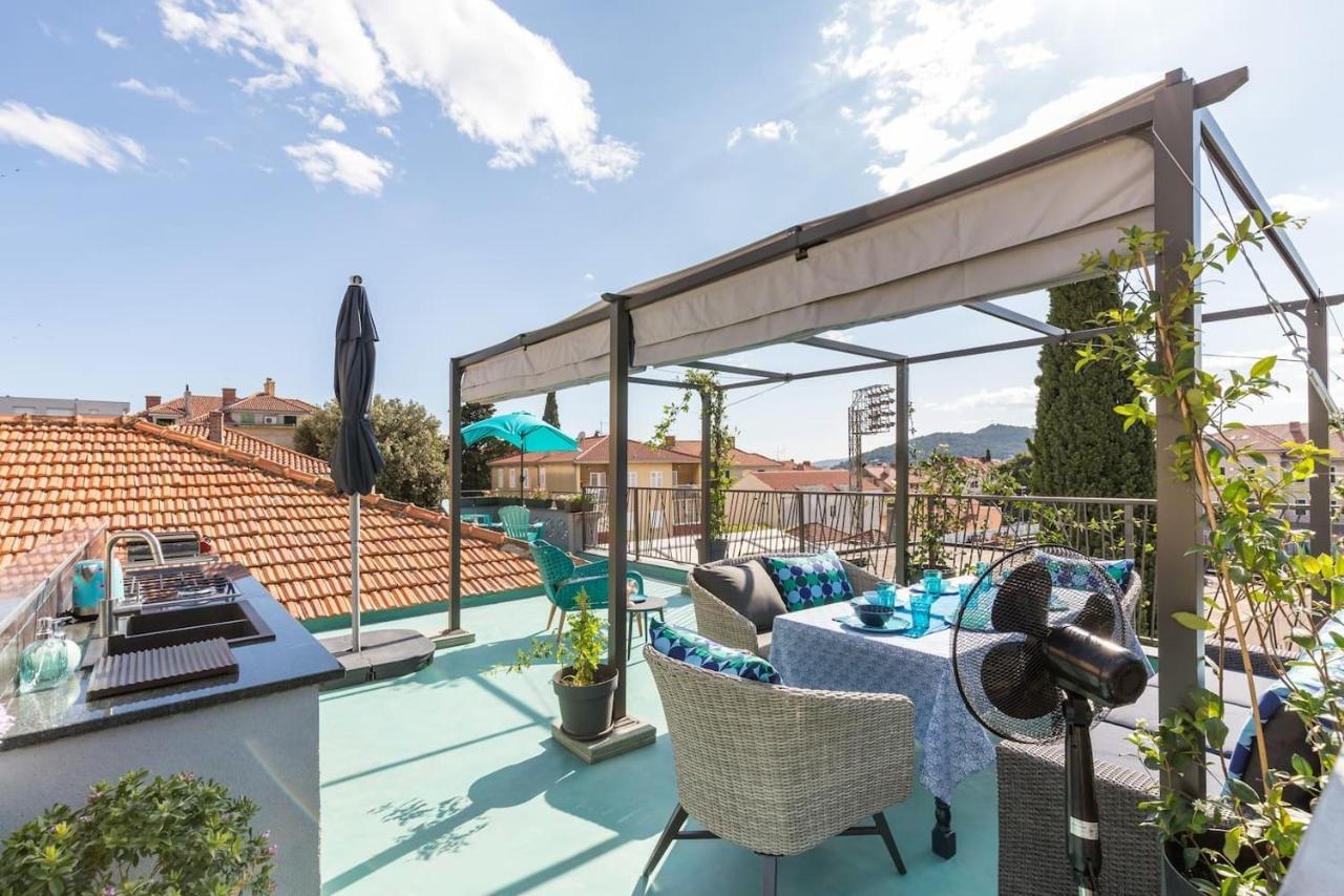 Boutique Triple House With Garden & Roof Terrace Villa Split Exterior photo